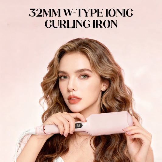 Rizador iónico tipo W de 32 mm