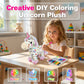 Kit para colorear un peluche de unicornio (DIY)
