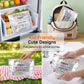 Bolsas de almacenamiento reutilizables de papel de aluminio con cierre hermético (10 piezas)