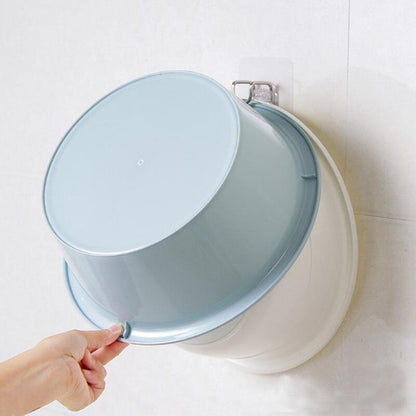 Gancho para lavabo de acero inoxidable que no deja marcas